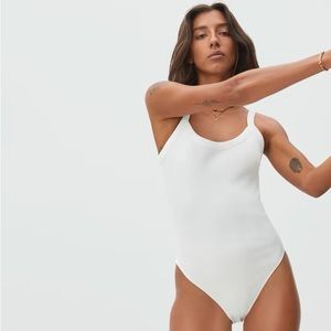 Everlane White Women's Bodysuit